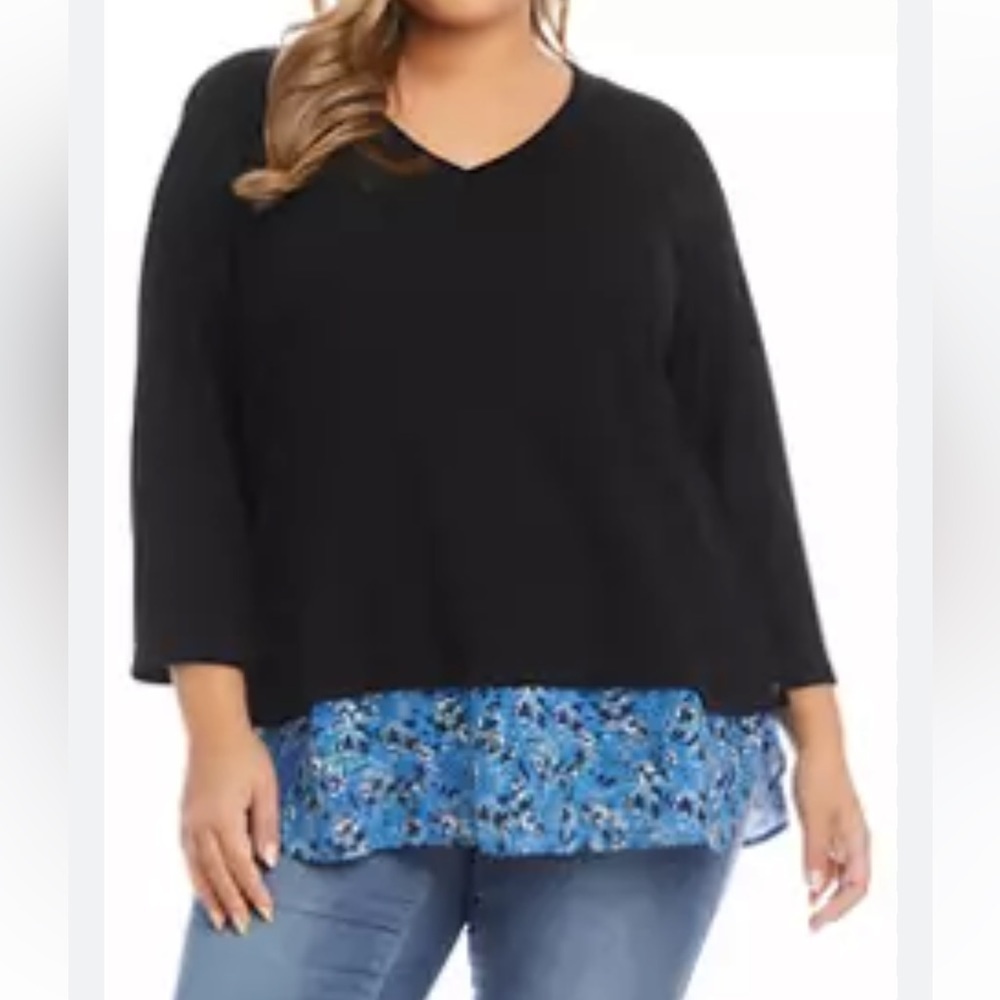 Karen Kane Layered Sweater
